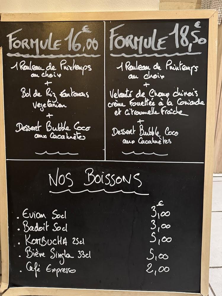 Maè Tû "La Maison du Rouleau de Printemps" - Menu Image 1